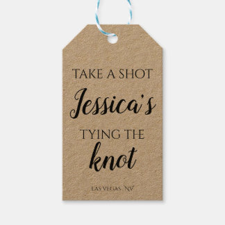 Bachelorette Dekorationen Geschenkanhänger