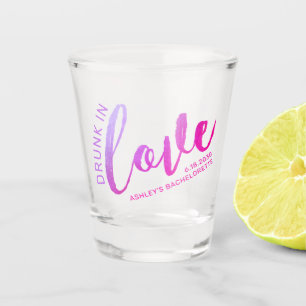 Bachelorette-Favoriten Betrunken in Liebe Custom P Schnapsglas