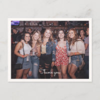 Bachelorette Foto vielen Dank