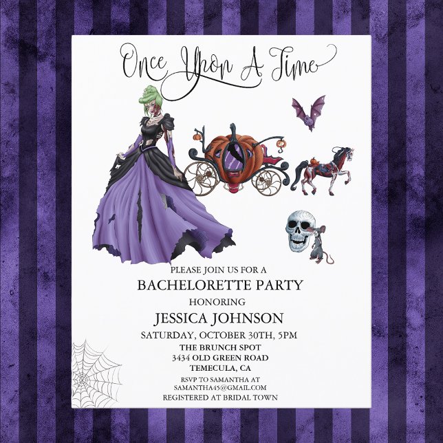 Bachelorette Halloween Zombie Bride Princess (Von Creator hochgeladen)