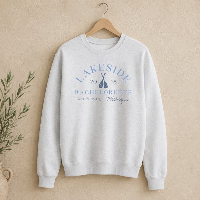 Bachelorette-Klassik Sweatshirt (Classic Coastal Lake Bachelorette Sweatshirt
)