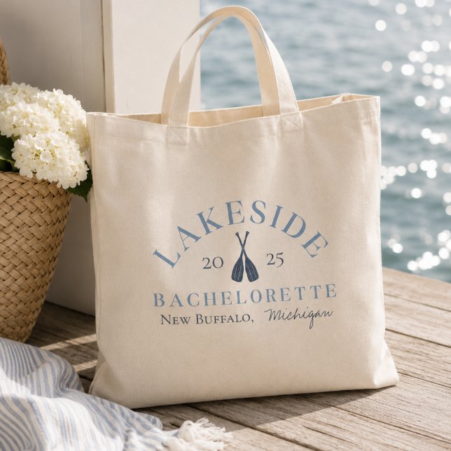 Bachelorette-Klassik Tragetasche (Classic Coastal Lake Bachelorette Tote Bag
)