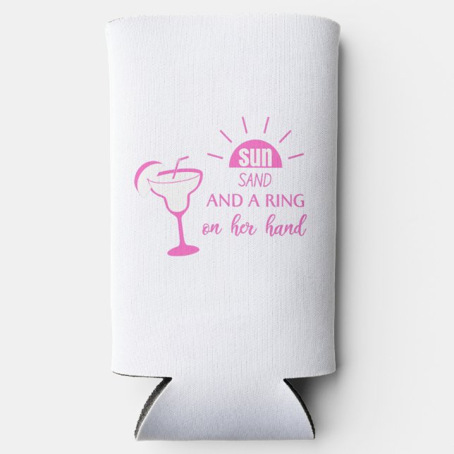 Bachelorette Koozie Selters Dosenkühler (Vorderseite)