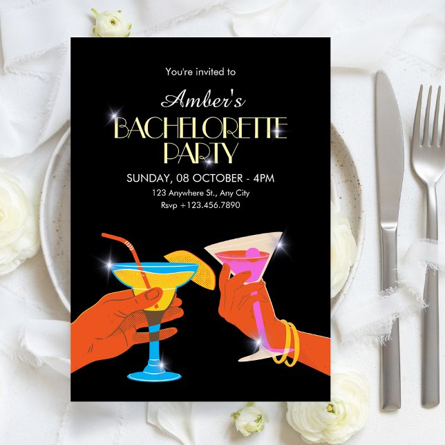 BACHELORETTE PARTY EINLADUNG (Von Creator hochgeladen)