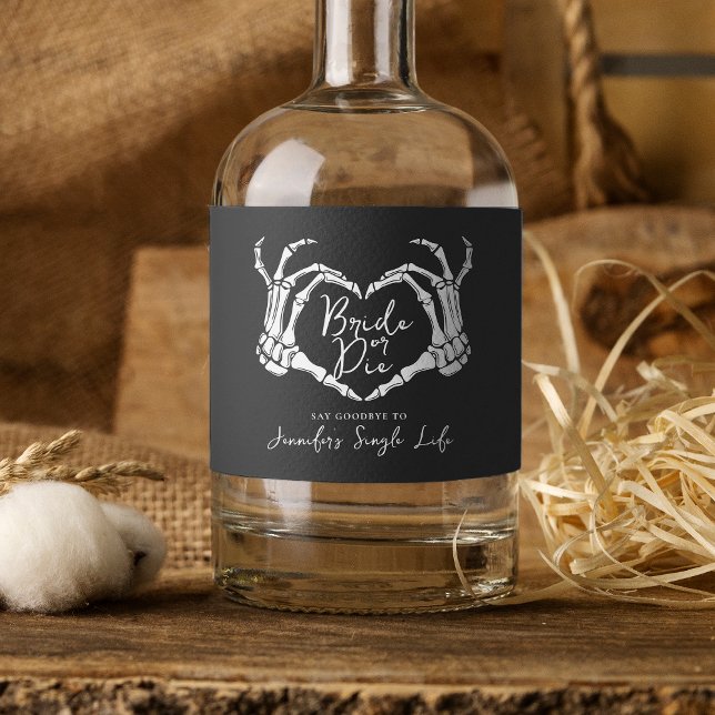 Bachelorette Party Skeleton Heart Bride or Die  (Von Creator hochgeladen)