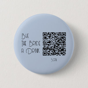 Bachelorette Pastel Qr Code Kaufen die Braut ein G Button