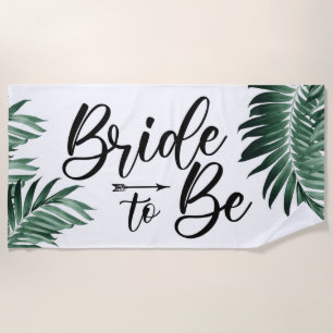 Bachelorette, personalisierter Strand  Strandtuch