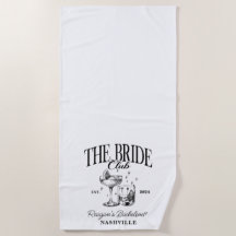 Bachelorette Retro Cocktail Black Bridge