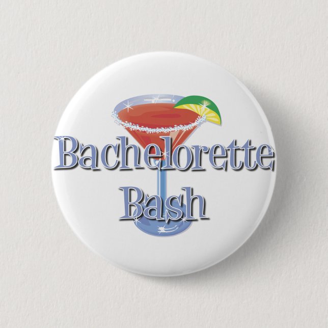 Bachelorette Schlagknopf Button (Vorderseite)