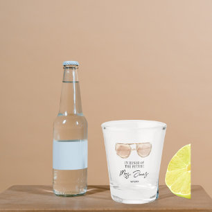 Bachelorette Sonnenbrille Shot Glass ZU GEGENÜBE Schnapsglas