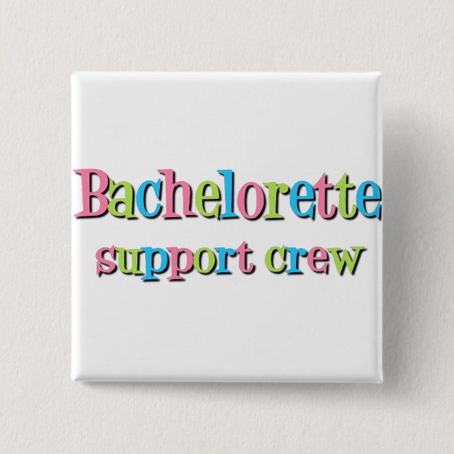 Bachelorette StützCrewknopf Button (Vorderseite)