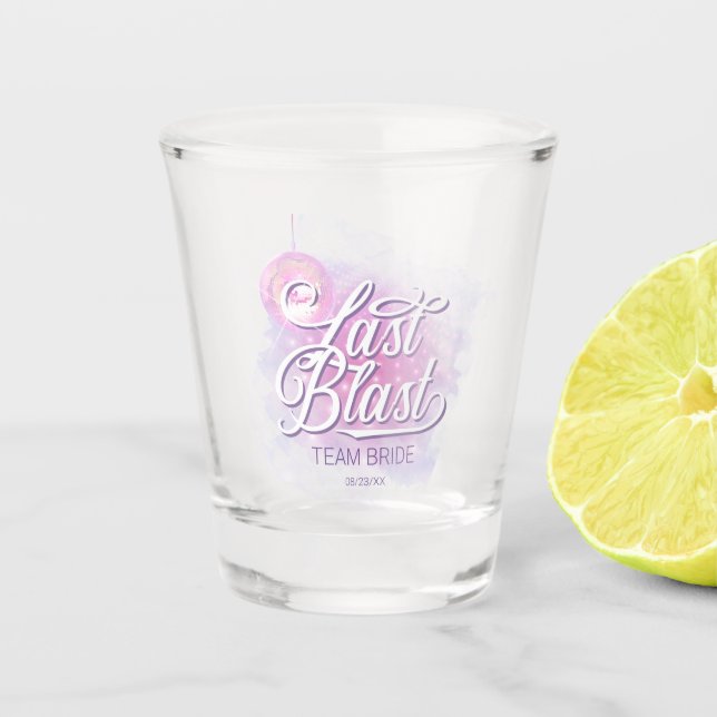 Bachelorette Team Bride ID928 Schnapsglas (Vorderseite)