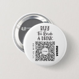 Bachelorette Venmo QR Code Kaufen Sie die Braut A  Button