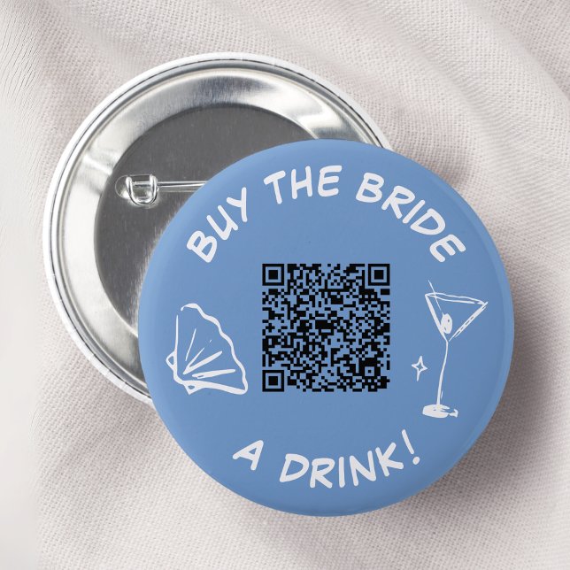 Bachelorette Venmo QR Code Kaufen Sie die Braut ei Button (Von Creator hochgeladen)