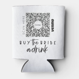 Bachelorette Venmo QR Code Kaufen Sie die Braut ei Dosenkühler