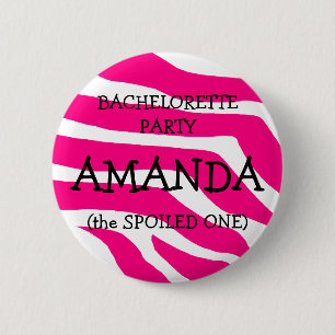 Bachelorette verdorbene button