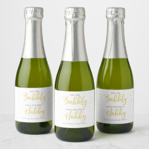 Bachelorette Verlobung Hen Party Mini Wein Bubbly