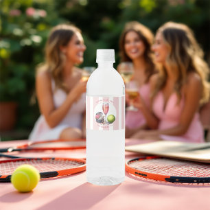 Bachelorette Wasserflaschenetikett