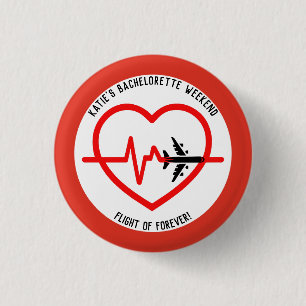 Bachelorette Weekend Gastgeschenk Personalisiert Button