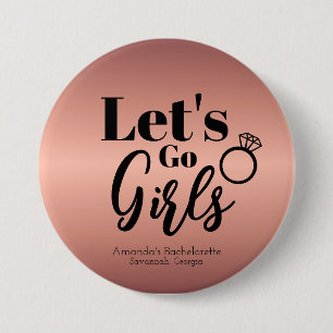 Bachelorette Weekend Gastgeschenk Personalisiert Button