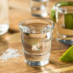 Bachelorette Weekend Gastgeschenk Personalisiert Schnapsglas