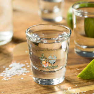 Bachelorette Weekend Gastgeschenk Personalisiert Schnapsglas