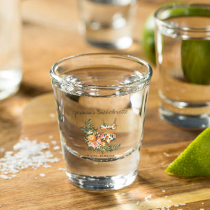 Bachelorette Weekend Gastgeschenk Personalisiert Schnapsglas