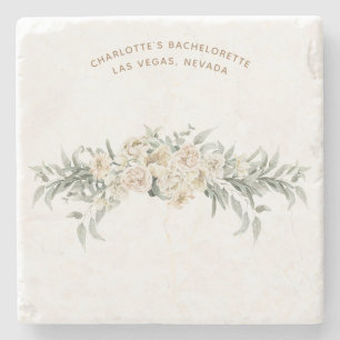 Bachelorette Weekend Gastgeschenk Personalisiertes Steinuntersetzer