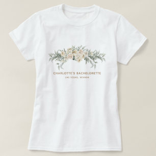 Bachelorette Weekend Gastgeschenk Personalisiertes T-Shirt