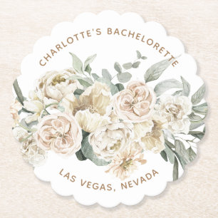 Bachelorette Weekend Gastgeschenk Personalisiertes Untersetzer