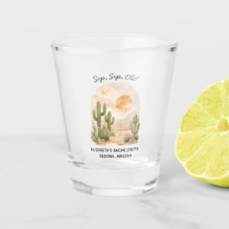 Bachelorette Weekend Party Favor Personalized Schnapsglas
