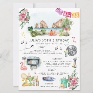Bachelorette Wochenende   Cabo San Lucas Einladung