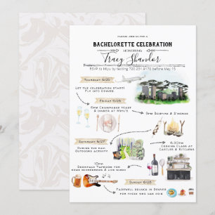 Bachelorette Wochenende   Denver, Colorado Einladung