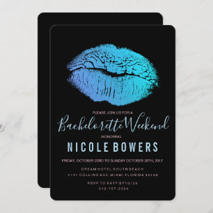 Bachelorette Wochenende Einladung