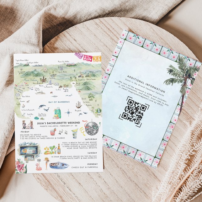 Bachelorette Wochenende | Puerto Vallarta Einladung (Von Creator hochgeladen)