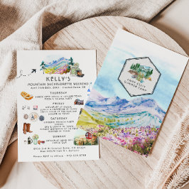 Bachelorette Wochenende | Sommerlager Einladung