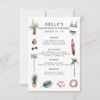 Bachelorette Zielort Bikini Beach Bridal Bash