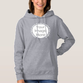 bacheloretten Sie Ihr Bild hier, Foto-Text Hoodie