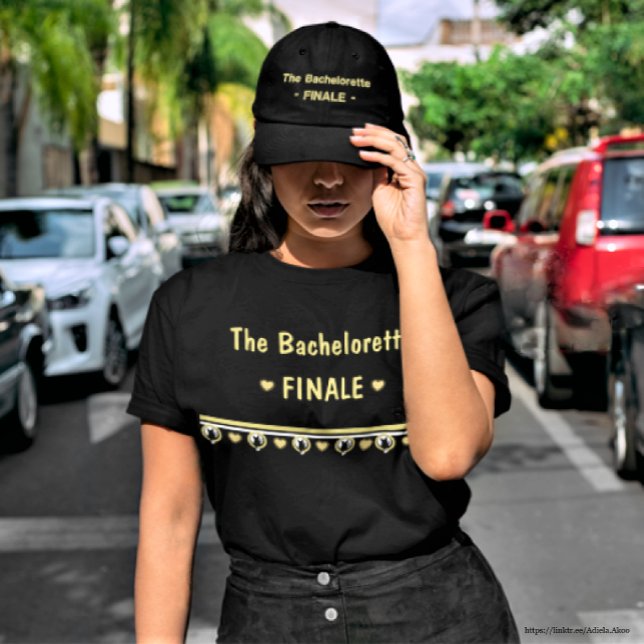 Bachelorettenkappe - Liebe Katze Bestickte Baseballkappe (The Bachelorette Finale Cap & T-Shirt by Adiela Akoo. Love it? GET it! Shop the Love Cat Collection)