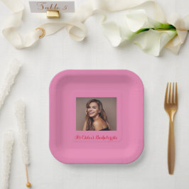 Bacheloretter-Teller Pappteller