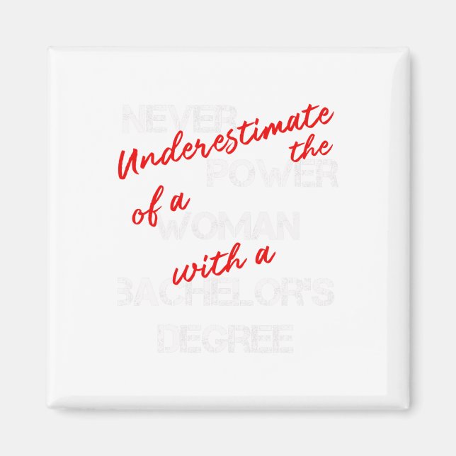 Bachelors Degree Abschluss Magnet (Vorne)