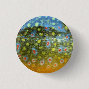 Bachforelle Button