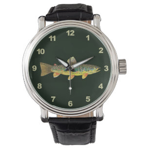 Bachforelle-Fischen, Ichthyologie Armbanduhr