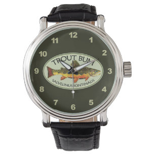 Bachforelle Humoraler Fischfang Armbanduhr