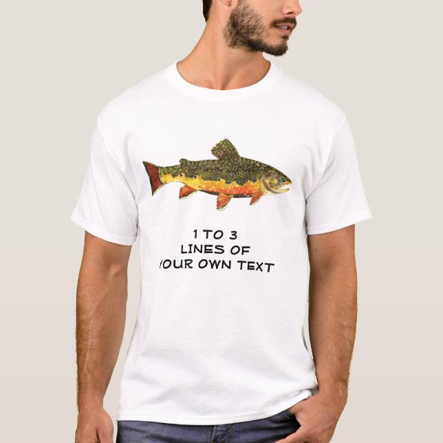 Bachforelle T-Shirt (Vorderseite)