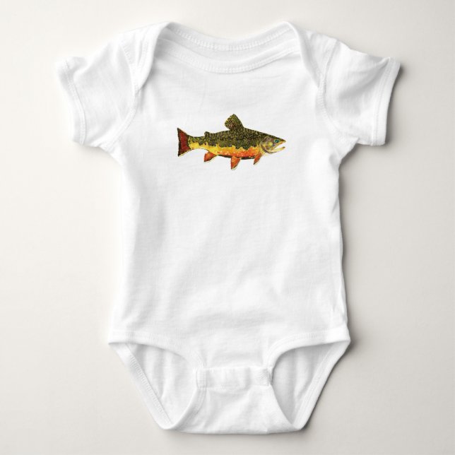 Bachforellen T-Shirt (Vorderseite)