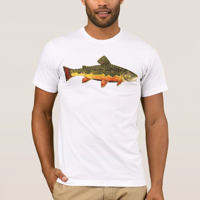 Bachforellen T-Shirt (Vorderseite)