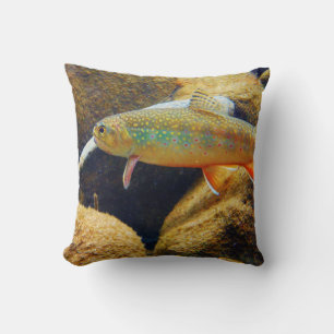 Bachforellenkissen Kissen
