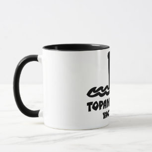 Bachratte Die CreekRat Co. Topanga Creek Tasse