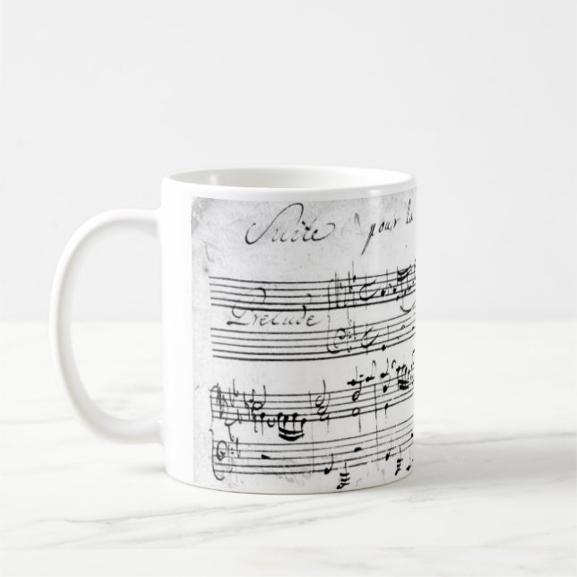 Bach's Lute Suite Tasse (Links)
